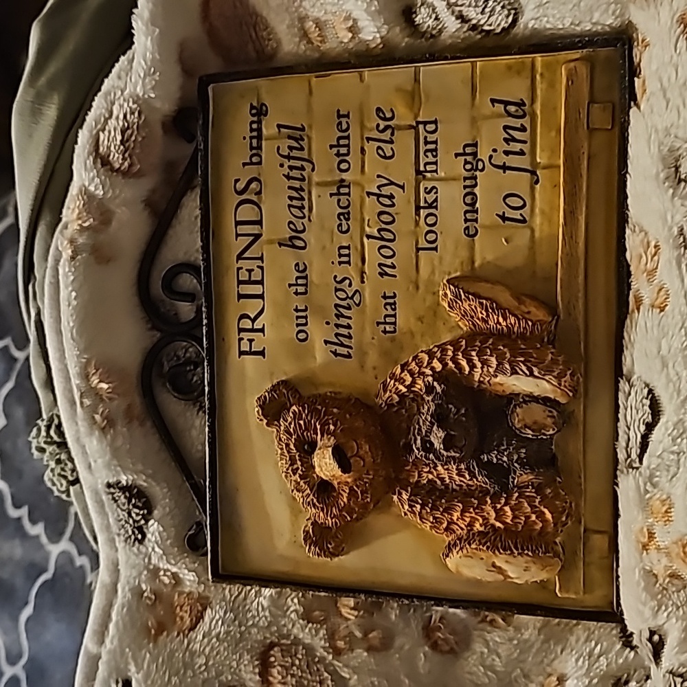 Friends plaque